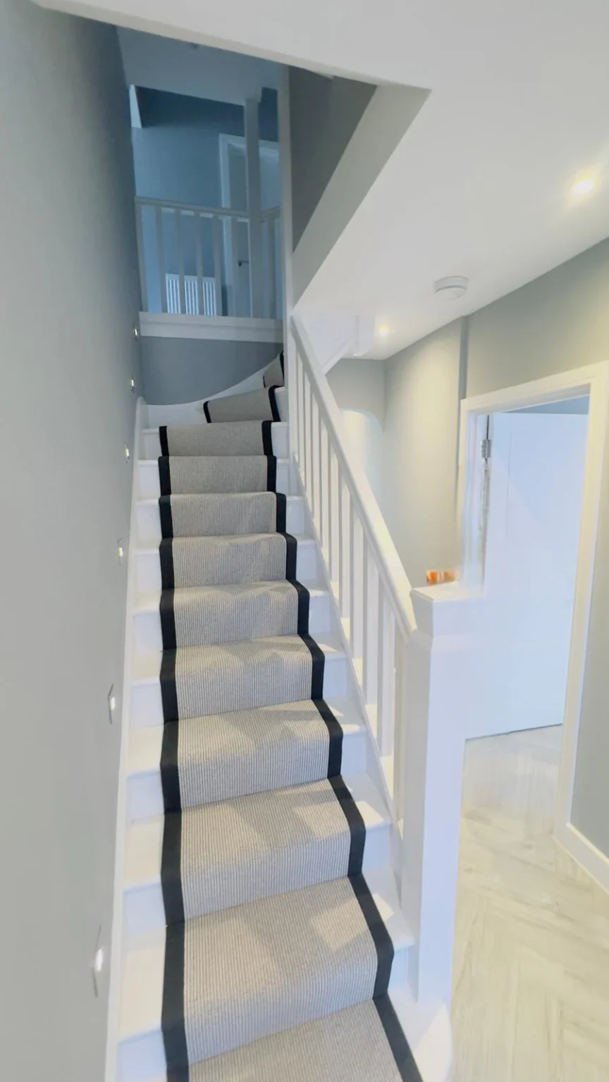 LED Spotlight Installation for Staircase and Kitchen
